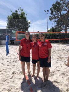 terze classificate ai Campionati Studenteschi di beach volley